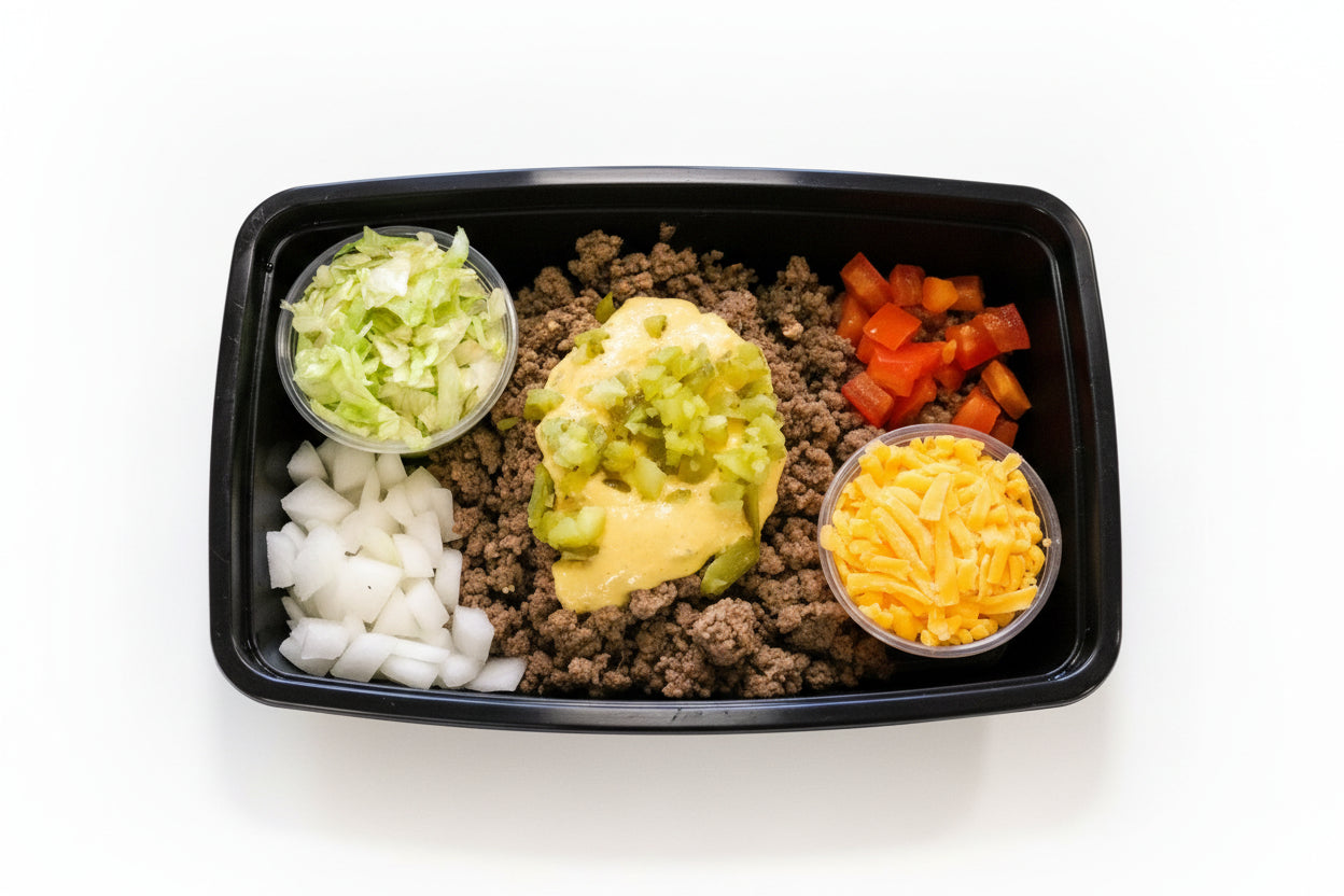 Big Mac Keto Bowl