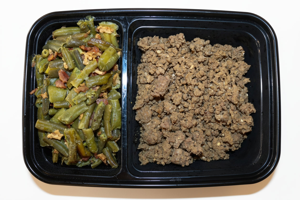 Ground Beef & Green Beans