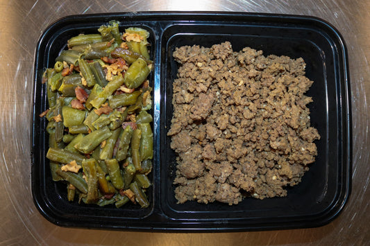 Ground Beef & Green Beans